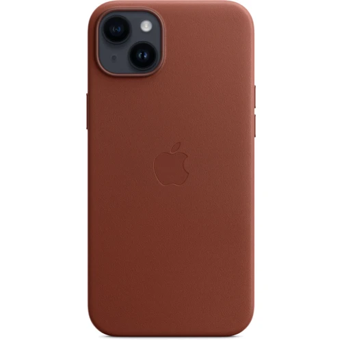 Чохол для iPhone Apple for iPhone 14 Plus Leather Case with MagSafe Umber (MPPD3) : Колір коричневый