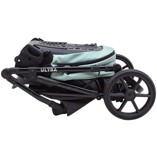 Коляска 2 в 1 Bair Ultra ECO кожа 100% U-145 Нефрит (680613) фото 9