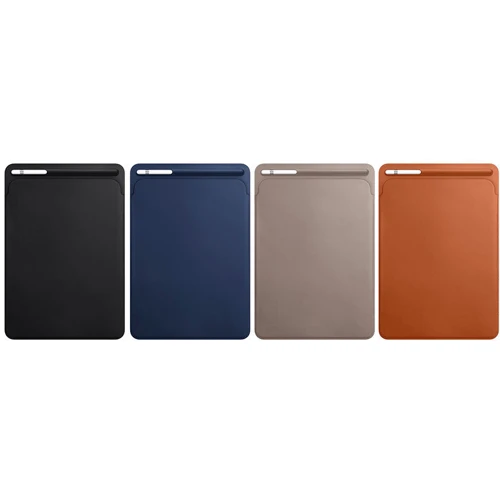 Аксессуар для iPad Apple Leather Sleeve Taupe (MPU02) for iPad Pro 10.5": Цвет серый