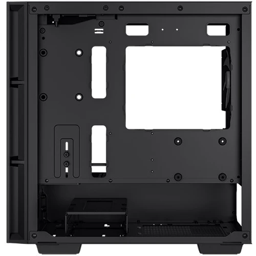 Корпус Deepcool CH360: Матеріал передній панелі пластик и металл