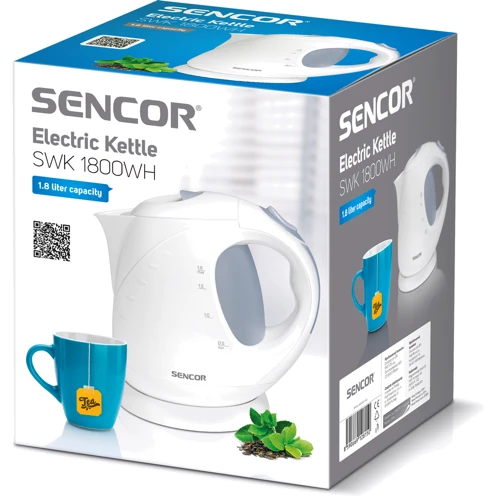 Електрочайник Sencor SWK 1800WH: Потужність, Вт 2000