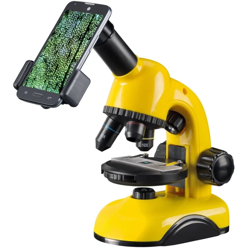 Мікроскоп National Geographic Biolux 40x-800x (з адаптером для смартфона)