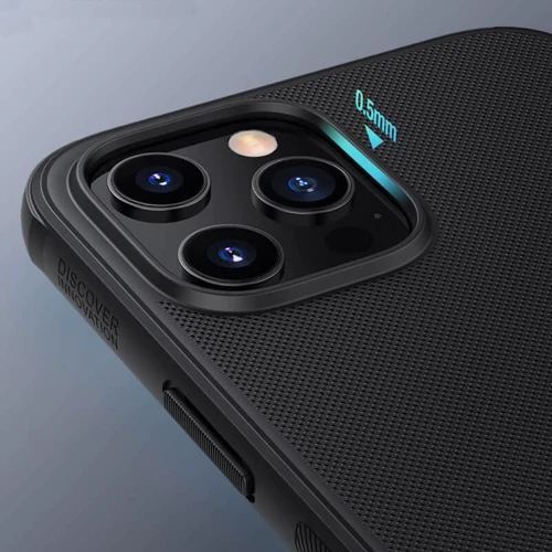 Чехол для iPhone Nillkin Matte Pro Black for iPhone 15 Plus: Цвет черный