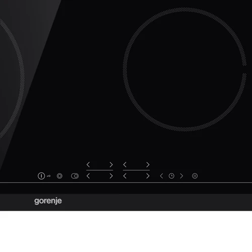 Варочная поверхность электрическая Gorenje ECT643BCSC: Расположение панели Спереди справа