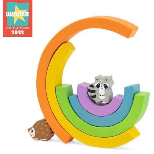 Деревянная игра-баланс Viga Toys Радуга (44590)