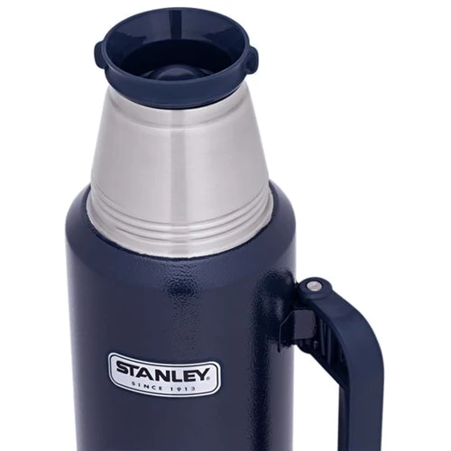 Термос Stanley Classic 1.3 л Темно-синий: Материал корпуса нержавеющая сталь 18/8