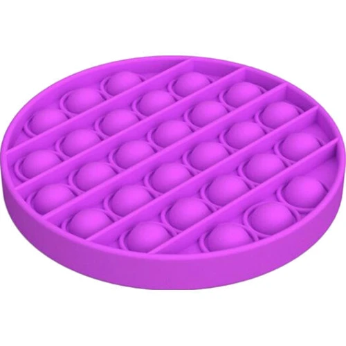 Игрушка-антистресс Pop-It Sibelly Mono Круг Фиолетовый