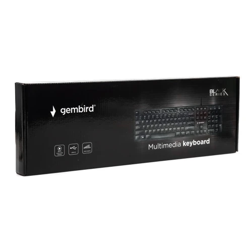 Клавіатура Gembird KB-MCH-03-UA: інтерфейс підключення USB