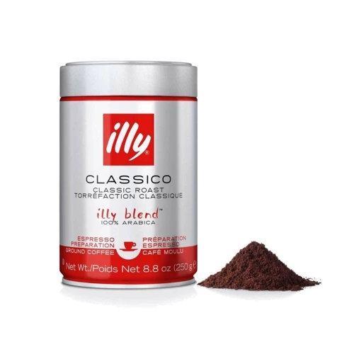 Кофе ILLY Caffe Classico blend, Молотый (250 Г) (WT4427): Вид напитка кофе молотый