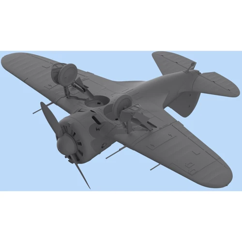 Советский истребитель Поликарпов I-16 type 28, WWII Soviet Fighter (ICM32002): Масштаб 1:32