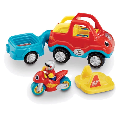 Игровой набор WOW Toys Marco's Moto Team Мотокоманда Марко (10716)