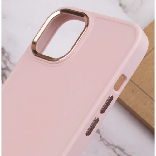 Чехол для iPhone TPU Case Bonbon Metal Style Light Pink for iPhone 14 Plus: Тип аксессуара чехол