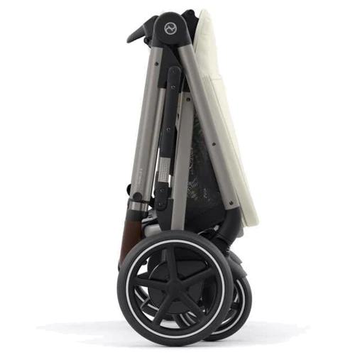 Прогулочная коляска Cybex eGazelle S TPE Seashell Beige с электродвигателем и функцией укачивания (524000541) фото 10