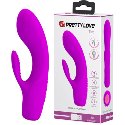 Вибратор Pretty Love Tim Purple