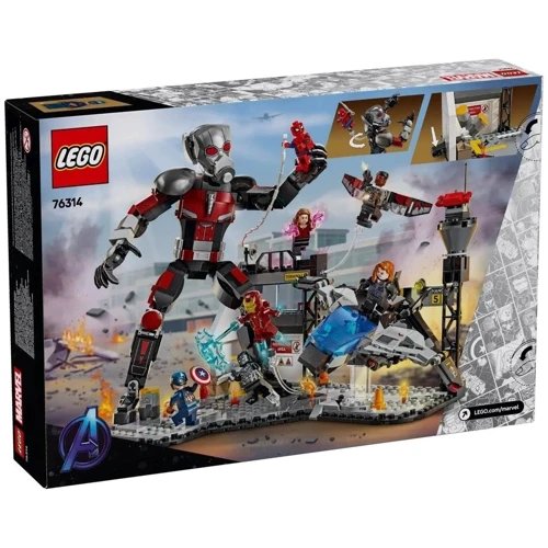 Конструктор LEGO Super Heroes Первый мститель: Противостояние Приключенческая битва 736 деталей (76314) фото 8