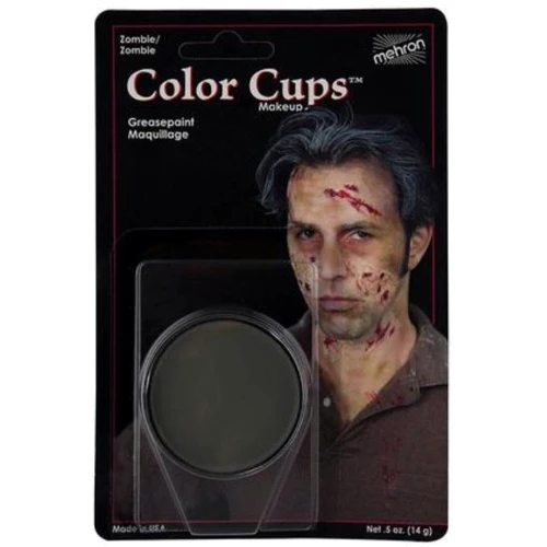 Mehron Color Cups, Zombie Flesh Кремовый грим (Плоть зомби) 12 g фото 1
