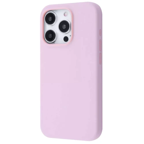 Чехол для iPhone Proove Silicone Case with Magnetic Ring Light Pink for iPhone 15 Pro