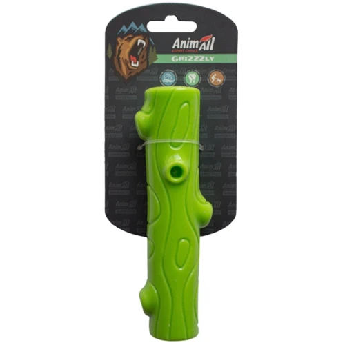 Игрушка AnimAll GrizZzly 9857 хрустящая палочка для собак 16х3.5х3.5 см PS05005 зеленая (149156)