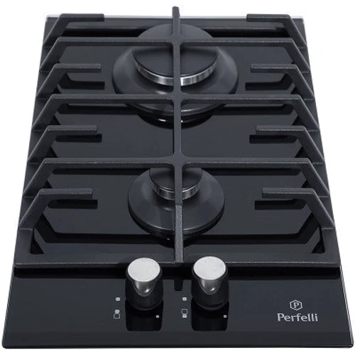 Варочная поверхность газовая Perfelli HGG 317 BL: Размеры для встраивания (ШxГ) 29x49 см