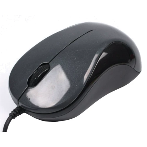 Мишка A4 Tech N-321-1 (Glossy Grey)