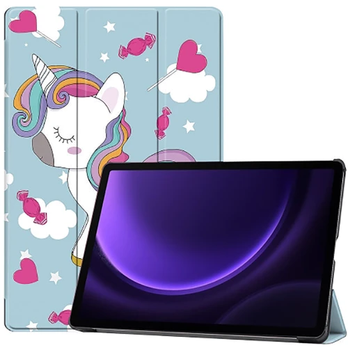Аксессуар для планшетных ПК BeCover Smart Case Unicorn for Samsung X710 Galaxy Tab S9 / X510/X516B Galaxy Tab S9 FE (710425)