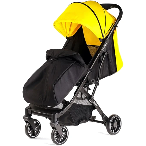 Коляска прогулочная детская Joy Fabiana 73003 желтая: Возможность установки люльки нет