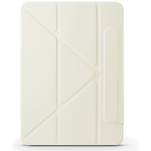 Аксессуар для iPad BeCover Ultra Slim Origami Magnetic with Pencil mount Beige for iPad Pro 11 2024 M4 (712961)