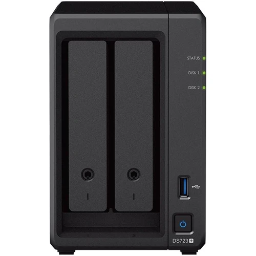 Сетевой накопитель (NAS) Synology DiskStation DS723+: Беспроводное соединение Нет