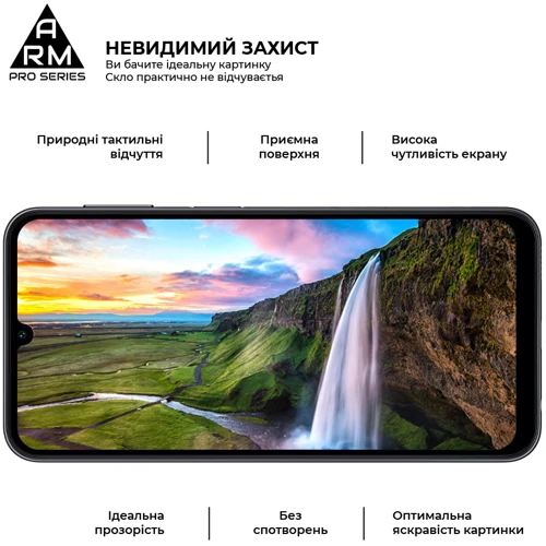 Аксессуар для смартфона Armorstandart Tempered Glass Pro Black for Samsung A245 Galaxy A24 4G (ARM66209) фото 5