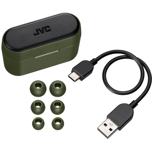 Наушники JVC HA-A9T Green: Тип крепления без креплений