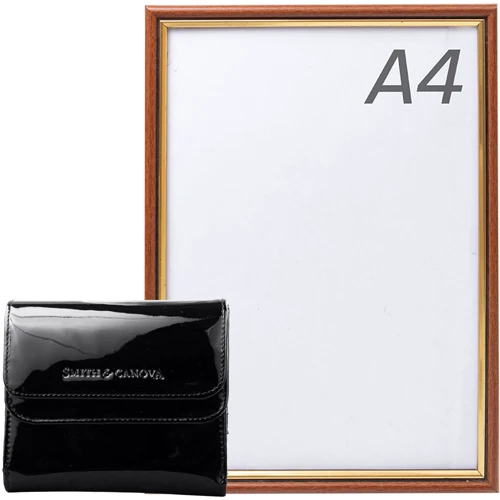 Женский кошелек Smith&Canova черный (FUL-28611-blkpatent): Страна производитель Великобритания