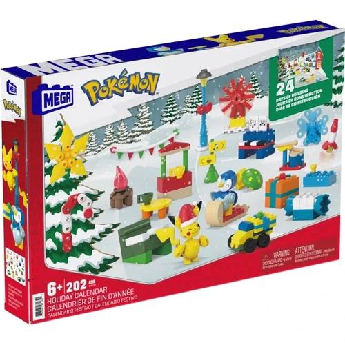 Адвент-календар Breakout Beasts Зимові пригоди Покемонів Mega Construx (GYG99) фото 5