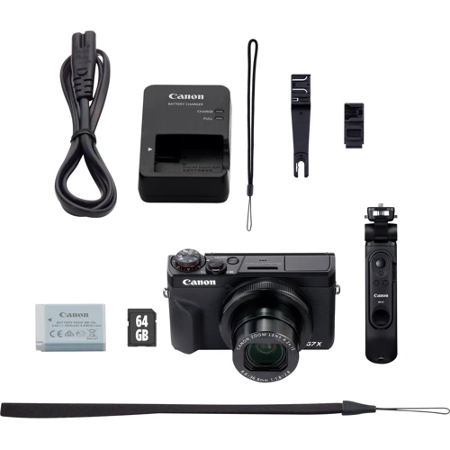 Canon Powershot G7 X Mark III Black Vlogger kit Офіційна гарантія: Оптичний зум 4.2x