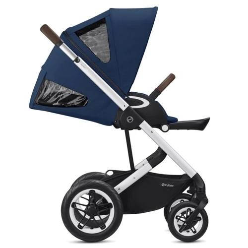Прогулочная коляска Cybex Talos S Lux SLV Navy Blue (с бампером): Тип коляски Прогулочная