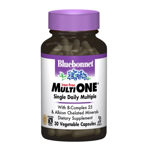 

Bluebonnet Nutrition MultiONE Iron free 30 caps