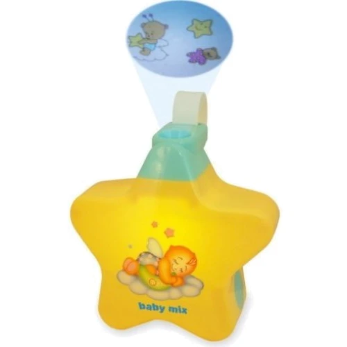 Музичний проектор Alexis-Babymix TT-01910372: Колір жовтий