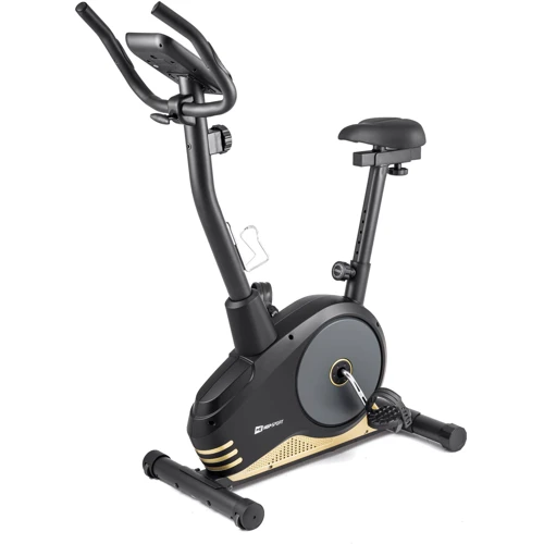 Велотренажер Hop-Sport HS-2080 Spark model 2020 черный/золотой