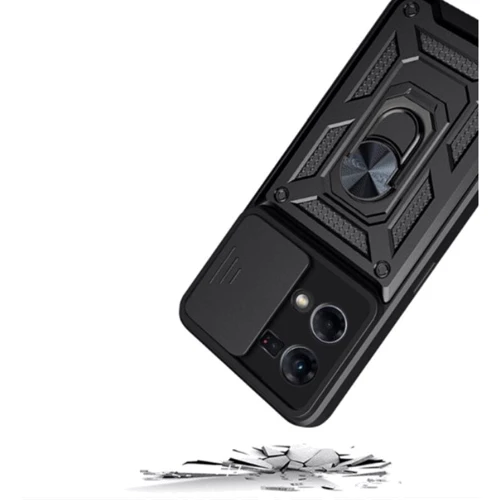 Аксесуар для смартфона BeCover Military Black for Oppo Reno7 (709111): Матеріал силікон