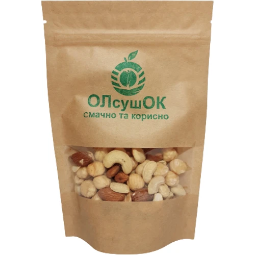 Микс орехов ОЛсушОК фундук, миндаль, кешью, арахис 100 г (4820252920156)