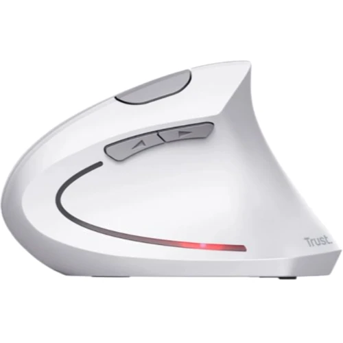 Мышь Trust Verto Ergonomic Wireless White (25132): Эргономика для правой руки