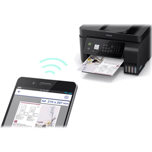 МФУ Epson L5190 WiFi (C11CG85405): Технология печати Струйная
