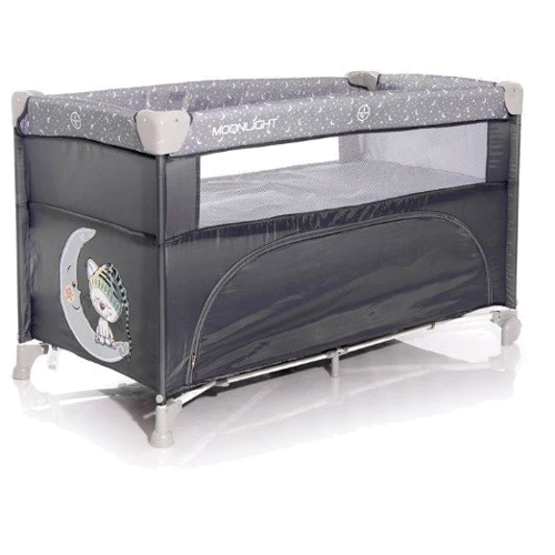 Манеж Lorelli UP AND DOWN (grey cute moon)