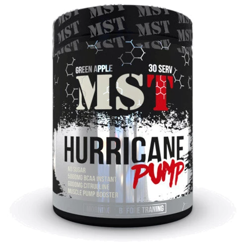 MST Nutrition Hurricane Pump 300 g /30 servings/ Green Apple