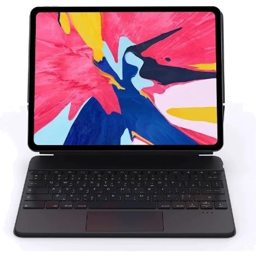 Аксессуар для iPad WIWU Magic Keyboard Bluetooth Wireless Magnetic Attached Stable Black for iPad Air 13 (2024 / 2025) / iPad Pro 12.9 (2018-2022) фото 7