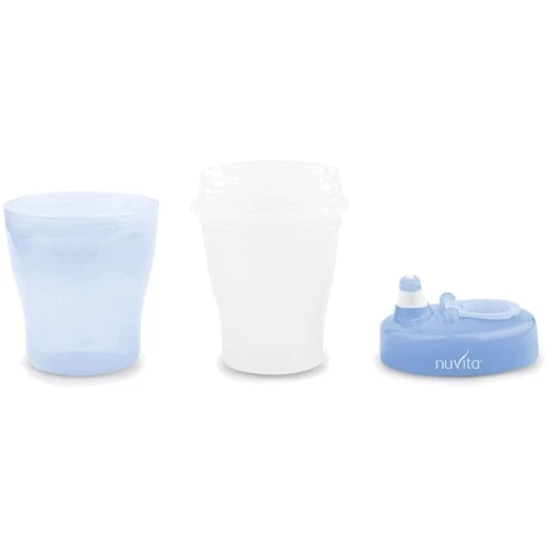 Детский поильник Nuvita 12м+ 200мл. с мягким носиком Синий (NV1433Blue): Производитель Nuvita