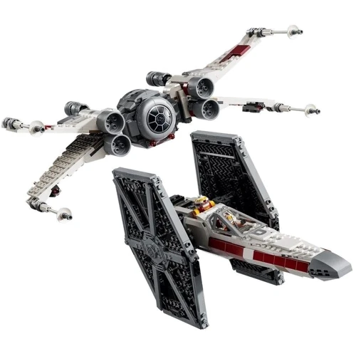 Конструктор LEGO Star Wars Сборный пакет «Истребитель TIE и Корабль X-Wing» 1063 детали (75393): Серия Star Wars