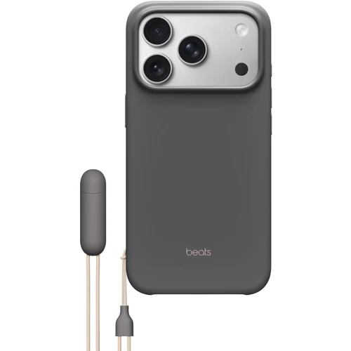 Чехол для iPhone Beats iPhone 17 Pro Kickstand Case with MagSafe and Camera Control - Granite Gray (MGY74)