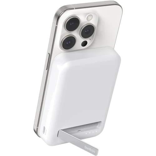 Зовнішній акумулятор Belkin Power Bank 8000mAh MagSafe 15W MagSafe Qi2 White (BPD007BTWH)