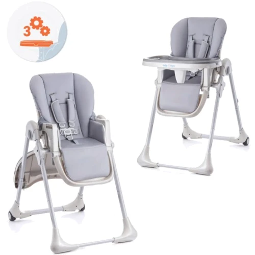 Стільчик для годування Babytiger Benji Grey (BTKBENJGRY0000)