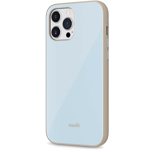 Чехол для iPhone Moshi iGlaze Slim Hardshell Case Adriatic Blue (99MO132523) for iPhone 13 Pro Max